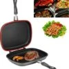Herenthal Dubbele Grillpan - Ø 28 Cm - Koekenpan - Keramische Pan - Marmeren Coating Met Antiaanbaklaag - PFAS & PFOA Vrij - Pan - Grill - Vermindert Geur, Rook En Oliespatten - Zilver 2 Herenthal Dubbele Grillpan - Ø 28 Cm - Koekenpan - Keramische Pan - Marmeren Coating Met Antiaanbaklaag - PFAS & PFOA Vrij - Pan - Grill - Vermindert Geur, Rook En Oliespatten - Zilver -Pot Bevordering 1099x1200 1