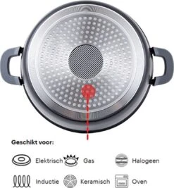Cheffinger 28cm Lage Kookpot / Braadpan - CF-SC28 12 Cheffinger 28cm Lage Kookpot / Braadpan - CF-SC28 -Pot Bevordering 1110x1200