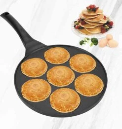 Merkloos Joyful-things Pancake Pan - Inclusief Deegdispenser- Pancake Set- Pan-Crêpemaker/Pannenkoeken- 7 Kop Marmeren Anti Laag 8 Merkloos Joyful-things Pancake Pan - Inclusief Deegdispenser- Pancake Set- Pan-Crêpemaker/Pannenkoeken- 7 Kop Marmeren Anti Laag -Pot Bevordering 1132x1200