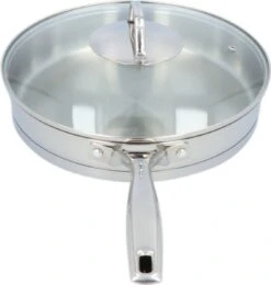 4goodz Dubbelwandige RVS Hapjespan Met Deksel 28 Cm - Zilver -Pot Bevordering 1138x1200 4