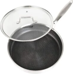 Honingraat Heavy Duty Anti-aanbak Koekenpan - Steelpan - Wok - Met Deksel 30 Cm - Gas - Elektrisch - Inductie - Oven 19 Honingraat Heavy Duty Anti-aanbak Koekenpan - Steelpan - Wok - Met Deksel 30 Cm - Gas - Elektrisch - Inductie - Oven -Pot Bevordering 1179x1200 1