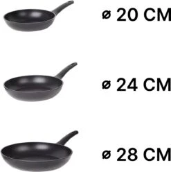 Masterchef Koekenpannen | Koekenpannenset 3 Stuks | Ø 20, 24 En 28 Cm | Geschikt Voor Verschillende Warmtebronnen | Inductie, Elektrisch, Gas En Keramisch Pannenset | Braadpannen | Vrij Van PFOA 5 Masterchef Koekenpannen | Koekenpannenset 3 Stuks | Ø 20, 24 En 28 Cm | Geschikt Voor Verschillende Warmtebronnen | Inductie, Elektrisch, Gas En Keramisch Pannenset | Braadpannen | Vrij Van PFOA -Pot Bevordering 1193x1200 1