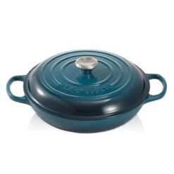 Le Creuset Braadpan Campagnard Signature Deep Teal - ø 30 Cm / 3.5 Liter -Pot Bevordering 1197x1200 6