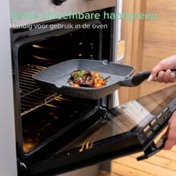 Coninx Grillpan 28CM - Steakpan - Afneembare Handgreep - PFAS-vrij - Grijs 17 Coninx Grillpan 28CM - Steakpan - Afneembare Handgreep - PFAS-vrij - Grijs -Pot Bevordering 1198x1200 15