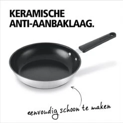 BRABANTIA ENJOYMENT Koekenpan - Keramische Antiaanbaklaag - Ø 24 Cm - Inductie - Pfas Vrij 11 BRABANTIA ENJOYMENT Koekenpan - Keramische Antiaanbaklaag - Ø 24 Cm - Inductie - Pfas Vrij -Pot Bevordering 1198x1200 4