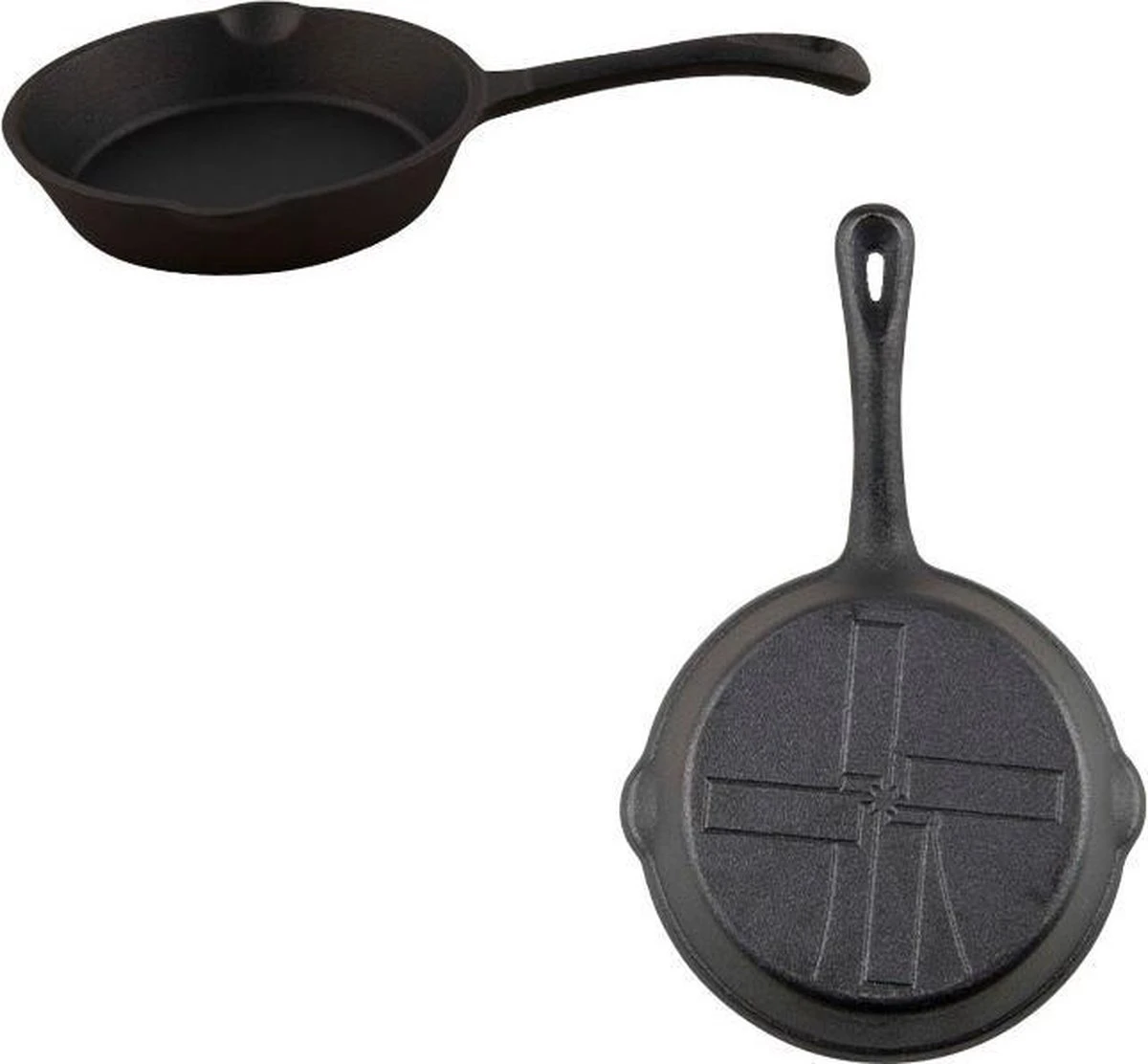 The Windmill Koekenpan Skillet Maxi 26 Cm Gietijzer Zwart 18 The Windmill Koekenpan Skillet Maxi 26 Cm Gietijzer Zwart - Afbeelding 16