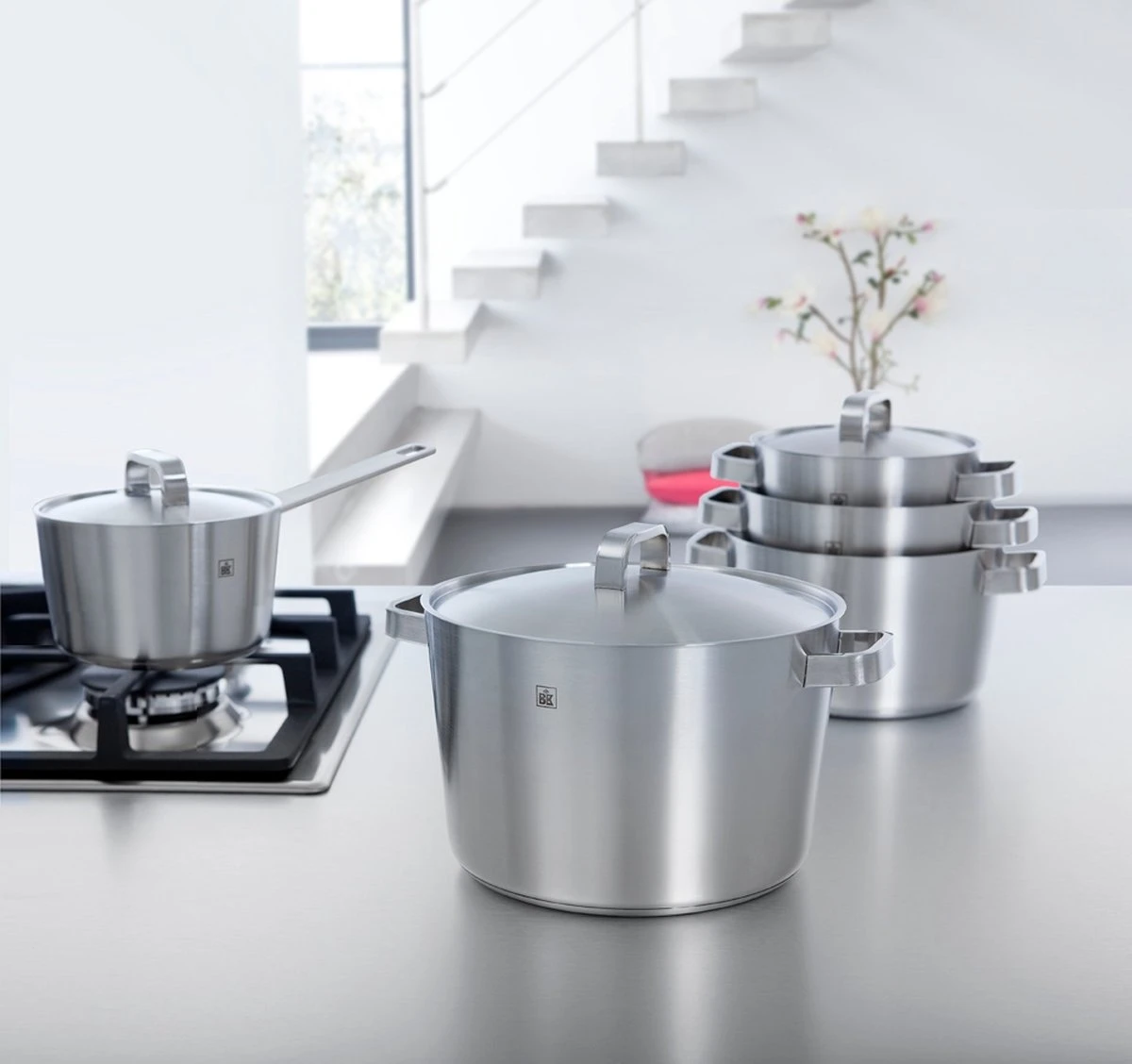 BK Conical+ Kookpannenset - 5-delig - RVS - Inductie 5 BK Conical+ Kookpannenset - 5-delig - RVS - Inductie - Afbeelding 3