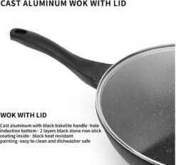 Royal Swiss WK30 - Wokpan - Ø 30 Cm - Marmeren Coating - Inductie - Met Glazen Deksel - PFAS-vrijs - Zwart 10 Royal Swiss WK30 - Wokpan - Ø 30 Cm - Marmeren Coating - Inductie - Met Glazen Deksel - PFAS-vrijs - Zwart -Pot Bevordering 1200x1129 1