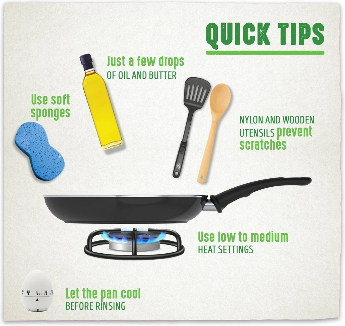 GreenChef Profile Plus Koekenpan 24cm - Zilverkleurig - Inductie - PFAS-vrij 9 GreenChef Profile Plus Koekenpan 24cm - Zilverkleurig - Inductie - PFAS-vrij - Afbeelding 7