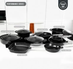 Westinghouse Performance Series - Koekenpan Inductie 28cm - Zwart - Geschikt Voor Alle Warmtebronnen Inclusief Inductie En Ovenbestendig -Pot Bevordering 1200x1138 3