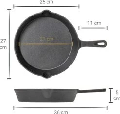 Blackwell Koekenpannenset - Gietijzer - ø 16, 20 En 25 Cm - Zonder Anti-aanbaklaag 20 Blackwell Koekenpannenset - Gietijzer - ø 16, 20 En 25 Cm - Zonder Anti-aanbaklaag -Pot Bevordering 1200x1141 1