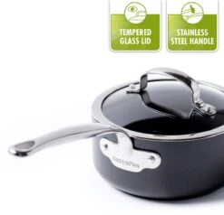GreenPan Barcelona Infinity Pro Hapjespan Met Deksel 30cm - Zwart - Inductie - PFAS-vrij 30 GreenPan Barcelona Infinity Pro Hapjespan Met Deksel 30cm - Zwart - Inductie - PFAS-vrij -Pot Bevordering 1200x1156