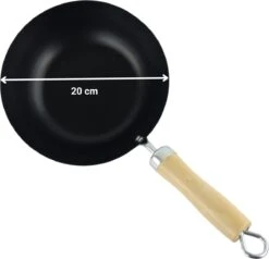 Orange85 Wokpan - Non Stick - Zwart - 20 Cm - Geschikt Voor Gas 10 Orange85 Wokpan - Non Stick - Zwart - 20 Cm - Geschikt Voor Gas -Pot Bevordering 1200x1157