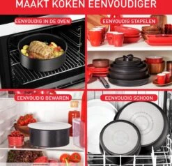 Tefal Ingenio Unlimited Pannenset - Koekenpannen Ø24 En 28 Cm + Handgreep -Pot Bevordering 1200x1158 3