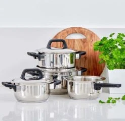 Gero Erik Kookpannenset - 4-delig - RVS - Inductie 15 Gero Erik Kookpannenset - 4-delig - RVS - Inductie -Pot Bevordering 1200x1167