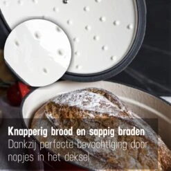 Daumonet Bocuse Rouge Gietijzeren Braadpan - Sudderpan Kersen Rood - Ovaal - Ø 29 Cm - 3 Liter - PFAS & PFOA Vrij - Emaille - Geschikt Voor Alle Warmtebronnen - Elektrisch - Gas - Halogeen - Inductie - Keramisch - Vaatwasserbestendig -Pot Bevordering 1200x1200 1014