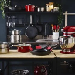 KitchenAid Stainless Steel Hapjespan Met Glazen Deksel ø28cm - RVS - Inductie - Anti-aanbak -Pot Bevordering 1200x1200 1204