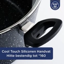 Westinghouse Hapjespan Inductie - Ø 28 Cm - Zwart Marmer - Met Deksel -Pot Bevordering 1200x1200 1217