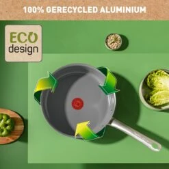 Tefal Renew+ Keramische Hapjespan - Ø 24 Cm - Met Deksel 26 Tefal Renew+ Keramische Hapjespan - Ø 24 Cm - Met Deksel -Pot Bevordering 1200x1200 1232