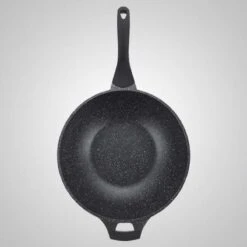 Royalty Line Marble Coating Wokpan - Met Glazen Deksel - Zwart - 32 Cm 8 Royalty Line Marble Coating Wokpan - Met Glazen Deksel - Zwart - 32 Cm -Pot Bevordering 1200x1200 191