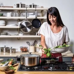 KitchenAid Stainless Steel Wok ø28cm - RVS - Inductie - Anti-aanbak -Pot Bevordering 1200x1200 198