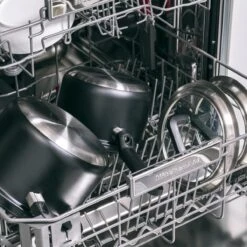 BK Flow Cool Black Glas Kookpannenset - 4-delig - Zwart - Glazen Deksel - Veilig Afgietsysteem - Inductie -Pot Bevordering 1200x1200 30