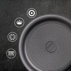 Rosmarino Black Line - Wokpan - Ø30cm - 100% PFAS & PFOA Vrij - Gegoten Aluminium - Non-stick Minerale Coating - Ergonomische Handgreep - Geschikt Voor Alle Warmtebronnen & Vaatwasser 25 Rosmarino Black Line - Wokpan - Ø30cm - 100% PFAS & PFOA Vrij - Gegoten Aluminium - Non-stick Minerale Coating - Ergonomische Handgreep - Geschikt Voor Alle Warmtebronnen & Vaatwasser -Pot Bevordering 1200x1200 304