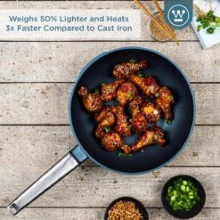 Westinghouse Performance Series - Wokpan Inductie - 28cm Luxe Wok Met Deksel - Blauw - Geschikt Voor Alle Warmtebronnen 16 Westinghouse Performance Series - Wokpan Inductie - 28cm Luxe Wok Met Deksel - Blauw - Geschikt Voor Alle Warmtebronnen -Pot Bevordering 1200x1200 329