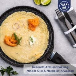 Westinghouse Black Marble - Pannenkoekenpan Inductie - Ø 28 Cm - Zwart Marmer -Pot Bevordering 1200x1200 348