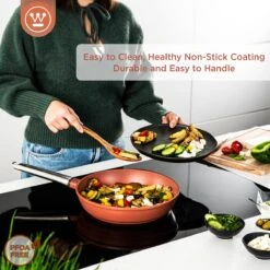 Westinghouse Performance Series - Koekenpan Inductie 28cm - Oven Geschikt - Rood - Geschikt Voor Alle Warmtebronnen 14 Westinghouse Performance Series - Koekenpan Inductie 28cm - Oven Geschikt - Rood - Geschikt Voor Alle Warmtebronnen -Pot Bevordering 1200x1200 380