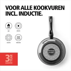 BRABANTIA LIVING Koekenpan - Ø 20 Cm - Antiaanbak - Inductie - Zwart 9 BRABANTIA LIVING Koekenpan - Ø 20 Cm - Antiaanbak - Inductie - Zwart -Pot Bevordering 1200x1200 667