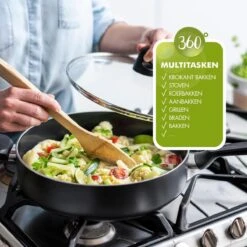 GreenPan Memphis Keramische Koekenpannenset - Ø24 + Ø28 Cm - PFAS-vrij 37 GreenPan Memphis Keramische Koekenpannenset - Ø24 + Ø28 Cm - PFAS-vrij -Pot Bevordering 1200x1200 679