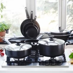 GreenPan Cambridge Koekenpannenset Ø 24cm + Ø 28cm - Zwart - Inductie - PFAS-vrij 41 GreenPan Cambridge Koekenpannenset Ø 24cm + Ø 28cm - Zwart - Inductie - PFAS-vrij -Pot Bevordering 1200x1200 691