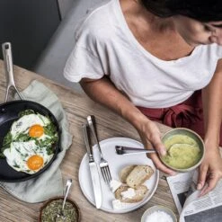 KitchenAid Hard Geanodiseerd Aluminium Koekenpannenset ø20+24+28cm - Zwart - Inductie -Pot Bevordering 1200x1200 734