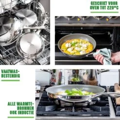 GreenChef Profile Plus Koekenpan 28cm - Zilverkleurig - Inductie - PFAS-vrij 17 GreenChef Profile Plus Koekenpan 28cm - Zilverkleurig - Inductie - PFAS-vrij -Pot Bevordering 1200x1200 759