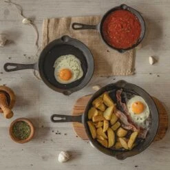 Blackwell Koekenpannenset - Gietijzer - ø 16, 20 En 25 Cm - Zonder Anti-aanbaklaag 22 Blackwell Koekenpannenset - Gietijzer - ø 16, 20 En 25 Cm - Zonder Anti-aanbaklaag -Pot Bevordering 1200x1200 765