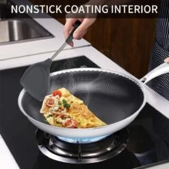 Honingraat Heavy Duty Anti-aanbak Koekenpan - Steelpan - Wok - Met Deksel 30 Cm - Gas - Elektrisch - Inductie - Oven 16 Honingraat Heavy Duty Anti-aanbak Koekenpan - Steelpan - Wok - Met Deksel 30 Cm - Gas - Elektrisch - Inductie - Oven -Pot Bevordering 1200x1200 768