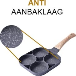Alora 4-Delige Pannenkoekenpan - Pannenkoeken Maker - Cakemaker - Omeletpan - Omeletmaker - Eierpan - Koekjes Maker - 4-in-1 Pannenset -Pot Bevordering 1200x1200 877