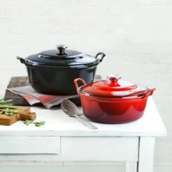 Le Creuset Braadpan Faitout Tradition Kersenrood - ø 24 Cm / 3 Liter 12 Le Creuset Braadpan Faitout Tradition Kersenrood - ø 24 Cm / 3 Liter -Pot Bevordering 1200x1200 926