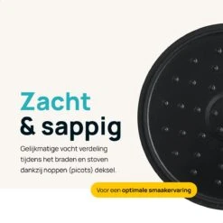 MOA Gietijzeren Braadpan - Inhoud 4,75 Liter - 26CM - Rond - Alle Warmtebronnen - Ook Voor Inductie - Gewicht 5,8 Kg - Bordeaux Rood - MC26BR 16 MOA Gietijzeren Braadpan - Inhoud 4,75 Liter - 26CM - Rond - Alle Warmtebronnen - Ook Voor Inductie - Gewicht 5,8 Kg - Bordeaux Rood - MC26BR -Pot Bevordering 1200x1200 955