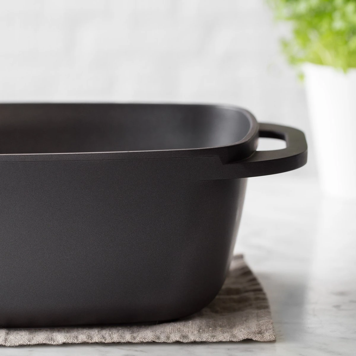 Gegoten Aluminium Braadpan - 7 L 6 Gegoten Aluminium Braadpan - 7 L - Afbeelding 4