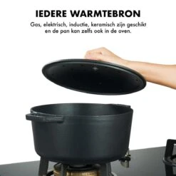 MOA Gietijzeren Braadpan - Inhoud 5,7 Liter - 26CM - Rond - Alle Warmtebronnen - Ook Voor Inductie - Gewicht 5,8 Kg - Zwart - C26B 15 MOA Gietijzeren Braadpan - Inhoud 5,7 Liter - 26CM - Rond - Alle Warmtebronnen - Ook Voor Inductie - Gewicht 5,8 Kg - Zwart - C26B -Pot Bevordering 1200x1200 984