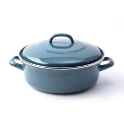 BK Fortalit Braadpan Ø 28 Cm - Blauw - Emaille - Inductie -Pot Bevordering 1200x1200 990