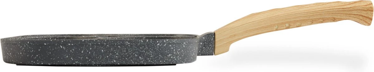 Magnani - Eierpan - 4 Bakplaten Van ⌀ 8 Cm - Voor Gas- En Elektrische Kookplaten - Aluminium - Houten Handvat - 38 X 18.7 X 2 Cm 12 Magnani - Eierpan - 4 Bakplaten Van ⌀ 8 Cm - Voor Gas- En Elektrische Kookplaten - Aluminium - Houten Handvat - 38 X 18.7 X 2 Cm - Afbeelding 10