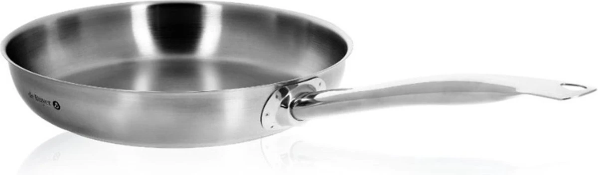 De Buyer Prim'Appety Koekenpan - Ø 28cm - Rvs 3 De Buyer Prim'Appety Koekenpan - Ø 28cm - Rvs