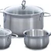 BK Excellent Pannenset - 5-delig - RVS - Inductie 2 BK Excellent Pannenset - 5-delig - RVS - Inductie -Pot Bevordering 1200x440