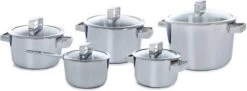 BK Conical Deluxe Kookpannenset - 5 Delig - RVS -Pot Bevordering 1200x444