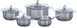 BK Excellent Pannenset - 5-delig - RVS - Inductie 29 BK Excellent Pannenset - 5-delig - RVS - Inductie -Pot Bevordering 1200x447