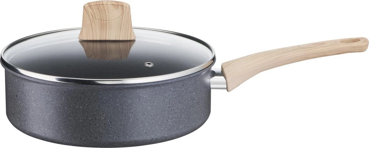 Tefal Natural Force Hapjespan - Ø 24 Cm + Deksel 4 Tefal Natural Force Hapjespan - Ø 24 Cm + Deksel - Afbeelding 2