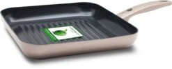 GreenPan Cambridge Inductie Grillpan - Ø 28 Cm - PFAS-vrij - Brons -Pot Bevordering 1200x488 1